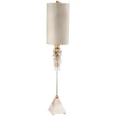Flambeau Elstead Madison Tischleuchte E27 Kitt Patina