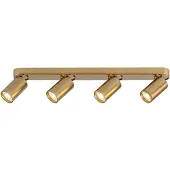 Rabalux 73078 Spots lampen Mirina GU10 4X MAX 5 Metall Aluminium golden