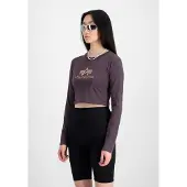 Alpha industries Sweater "Basic Cropped Longsleeve W"