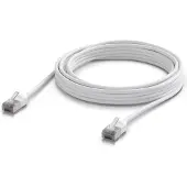 Ubiquiti UACC-Cable-Patch-Outdoor-C6A-5M-W, 5 m, Cat6a, F/UTP (FTP), RJ-45, RJ-45, Weiß