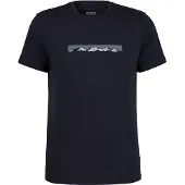 Stoic - Merino155 LaholmSt. Print T-Shirt Ridge - Merinoshirt Gr L blau