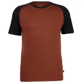 Stoic - Merino155 LaholmSt. Raglan Shirt - Merinoshirt Gr 4XL rot