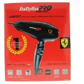 Babyliss RAPIDO DRYER, Keramik, 5000 h, 22500 RPM, 53,89 m/s, 1750 Pascal, 91 m³/h