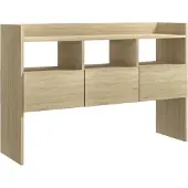 Syfax Sideboard Sonoma-Eiche 105x30x70 cm Holzwerkstoff