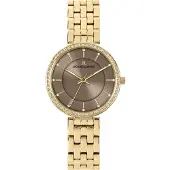 Jacques Lemans Armbanduhr Milano Gold Brown