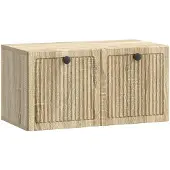Syfax Wandmontierter TV-Schrank 59,5 x 31 x 30 cm Sonoma-Eiche