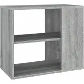 Syfax Beistelltisch Grau Sonoma 60x30x50 cm Holzwerkstoff