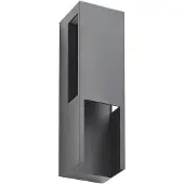 LINDBY LED-Außenwandleuchte Enyra, schwarz, 27 cm, IP65