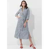 Alba Moda Midikleid "Kleid Kleid", Damen, Gr. 36, N + K Gr, blau (marine, weiß), Obermaterial: 76% Baumwolle CO. 22% Polyester PES. 2% Elasthan EL., Modern, figurbetont, Kleider Midikleid