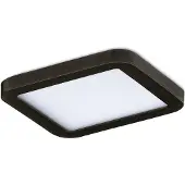 Azzardo AZ4375 Deckenleuchte SLIM 9 SQUARE 4000K IP44 schwarz