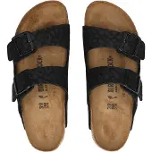 Birkenstock - Women's Arizona Synthetic - Sandalen Gr 36 - Narrow braun