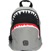 Pick & Pack Shark Shape Backpack S Grey