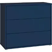 Preisbrecher Kommode >ALICE SPRINGS< in Nachtblau - 94,8x83,1x41,5cm (BxHxT)