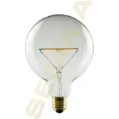 Segula LED-Globelampe E27 3W 2.200K dimmbar klar