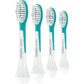 Philips Sonicare For Kids For Kids HX6044/33 Standard-Bürstenköpfe für Schallzahnbürste, 2 Stück(e), Blau, Medium, Gummi