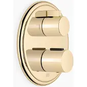 Dornbracht MADISON UP-Thermostat mit Zweiwege-Mengenregulierung, 36426977-09, Farbe: Messing