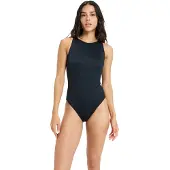 Roxy Badeanzug "Love One-Piece", Damen, Gr. M, schwarz (anthrazit), Obermaterial: 91% Nylon, 9% Elasthan., Badeanzüge Badeanzug