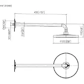 Dornbracht 28649970-33 RB mit Wandanbindung Serienneutral