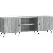 Syfax TV-Schränk 150 x 31 x 50 cm Sonoma-Grau Holzwerkstoff