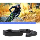 OEM Aluminium Achterhaak für Mountainbike Rahmenadapter Schwarz