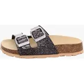 Superfit Fussbett Pantoffeln, Schwarz, 24