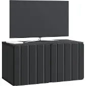 vidaXL Wandmontierter TV-Schrank 59,5 x 31 x 30 cm Schwarz