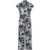Betty Barclay Overall 8813 Dark Blue/Cream Größe 48