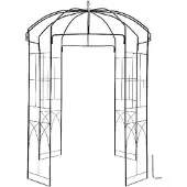 Markenlos Pergola Vogelkooi-Design - Schwarz - 240 cm