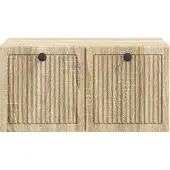 vidaXL Wandmontierter TV-Schrank Sonoma-Eiche 59,5 x 41 x 30 cm