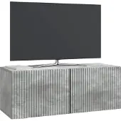vidaXL Wandmontierter TV-Schrank 78,5 x 31 x 30 cm Betongrau