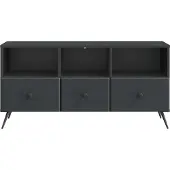 vidaXL TV-Schränk Schwarz 102 x 34,5 x 50 cm Holzwerkstoff