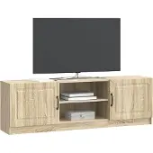 vidaXL TV-Schränk Sonoma-Eiche 150 x 31 x 47 cm Holzwerkstoff