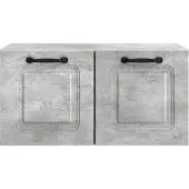 vidaXL Wandmontierter TV-Schrank Betongrau 59,5 x 31 x 30 cm
