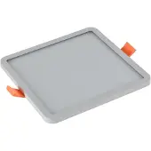 Azzardo AZ4376 Deckenleuchte SLIM 9 SQUARE 4000K IP44 weiß