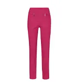 Goldner 2-in-1-Hose "Schlupfhose LOUISA mit Steppnähten", Damen, Gr. 40, N-Gr, pink, Obermaterial: 67% Baumwolle CO. 28% Polyamid PA. 5% Elasthan EL., Hosen 2-in-1-Hose, Ohne