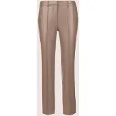 MADELEINE Stretch-Hose "Kunstlederhose Kunstlederhose mit Biesen" Lederimitat-Hose mit Biese