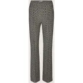 MADELEINE Jerseyhose "Stoffhose Jacquardhose mit geradem Schnitt" Jersey-Schlupfhose
