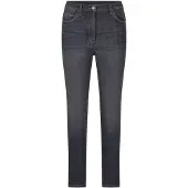 Goldner "Kurzgröße Baumwoll-Stretch Mom Jeans SARA" stretchbequeme Quälität