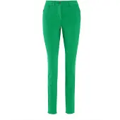 MADELEINE "Jeans Mid Waist Skinny-Hose mit Fransen" mit Fransensaum