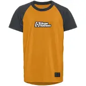 Horsefeathers - Kid's Spike Bike Jersey - Radtrikot Gr XL orange