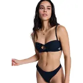 Roxy - Women's SD Essentials Bandeau - Bikini-Top Gr S schwarz