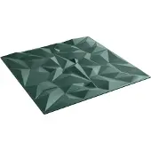 Syfax Wandpaneele 12 stk. 50 x 50 cm Amethyst Grün XPS Schaum