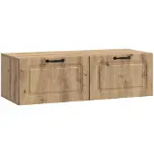 vidaXL Wandmontierter TV-Schrank 98 x 41 x 30 cm Artisan-Eiche