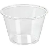 Biopak 2400x DUNI Dressingbecher 120 ml Transparent ungeteilt
