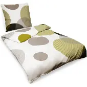 Beautissu Nela Renforcé, 155x220 + 80x80cm, Mehrfarbig, 2-tlg., Bettbezug