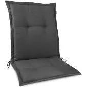 Beautissu HighLux NL Niedriglehner Auflage, 105x50x7cm, Anthrazit, Outdoor