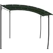 vidaXL Pavillon 3 x 3 x 2,55 m Grün