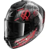 Shark Spartan RS Shiever Integralhelm Unisex schwarz, L