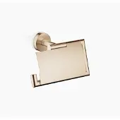 Dornbracht Papierrollenhalter mit Deckel, 150mm, 83510979-27, Farbe: Light Gold gebürstet