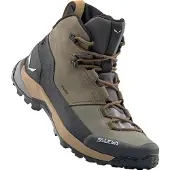Salewa - Puez Leather Mid PTX - Wanderschuhe Gr 46 grau
